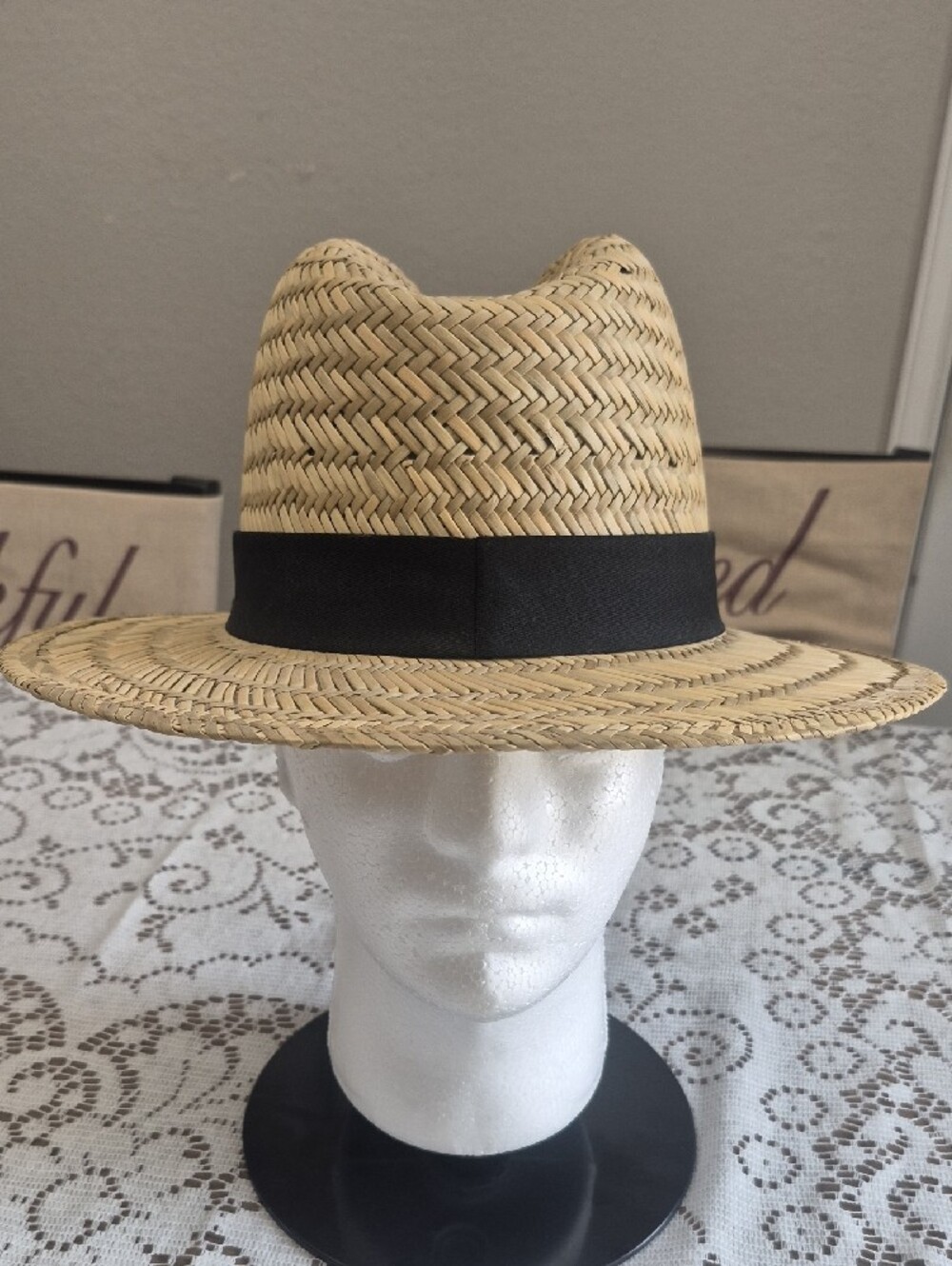 47 Brand Raiders Straw Fedora - Picture 4 of 11